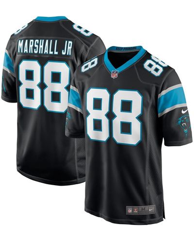 Nike Terrace Marshall Jr. Black Carolina Panthers 2021 Nfl Draft Pick Player Game Jersey