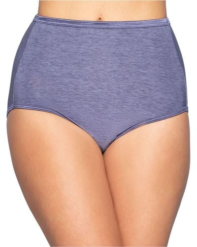 Vanity Fair Illumination® Brief Underwear 13109, Also Available In Extended Sizes - Blue