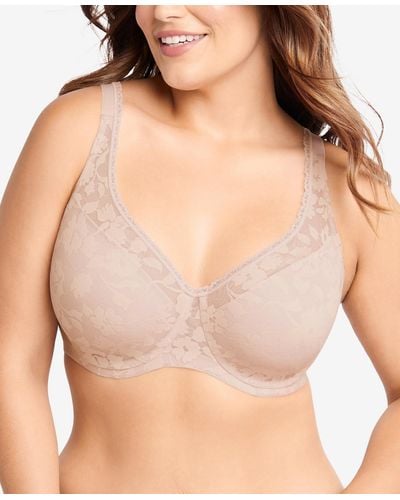 Bali Passion For Comfort Smooth Lace Underwire Bra Df6590 - Natural