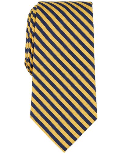 Nautica Yachting Stripe Tie - Yellow