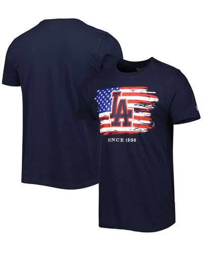 KTZ Navy Cleveland Guardians 4th Of July Jersey T-shirt - Blue