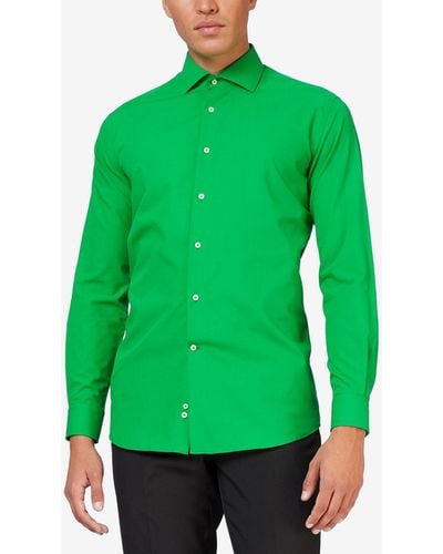 Opposuits Solid Color Shirt - Green