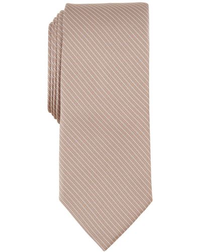BarIII Weston Stripe Tie - Natural