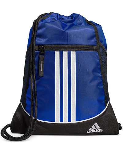 adidas Alliance Ii Sackpack (bold Blue) Bags