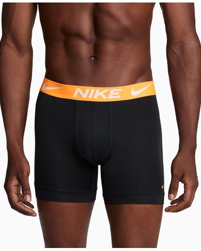 Nike 3-pk. Dri-fit Essential Micro Boxer Briefs - Black