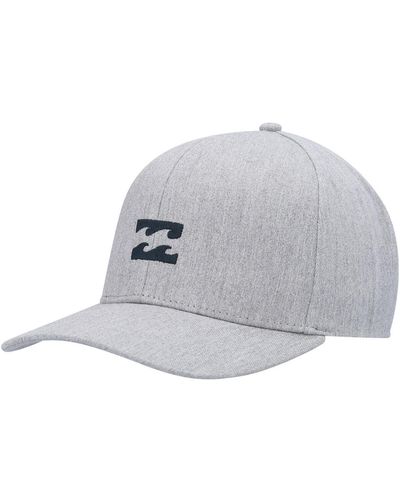 Billabong Logo All Day Snapback Hat - Gray