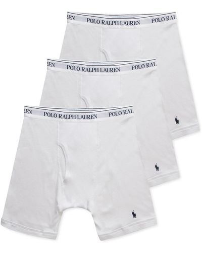 Polo Ralph Lauren 3-pack Classic-fit Boxer Briefs - Gray