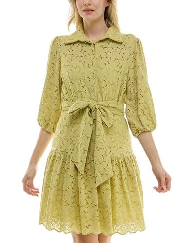 Taylor 1pc Fully Lined Dres - Yellow
