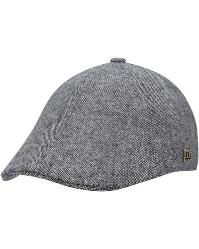 KTZ New England Patriots Peaky Duckbill Fitted Hat - Gray