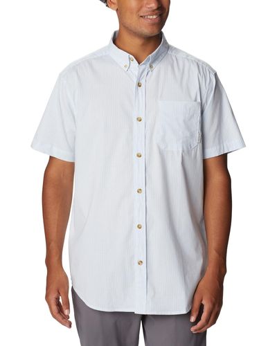 Columbia Rapid Rivers Short Sleeve Shirt - White