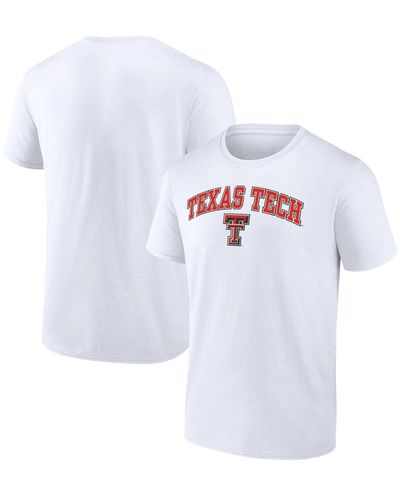 Fanatics Texas Tech Red Raiders Campus T-shirt - White