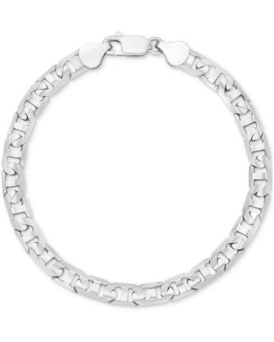 Macy's Mariner Link Chain Bracelet - White