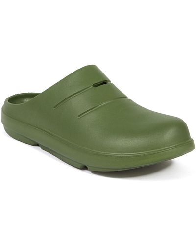 Deer Stags Winston Comfort Cushioned Clogs Slippers - Green