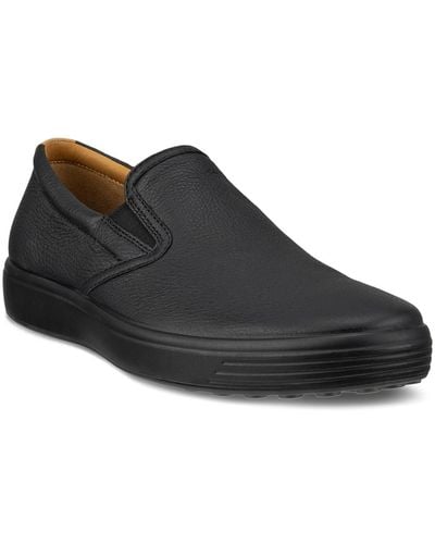 Ecco Soft 7 Slip On 2.0 Sneakers - Black