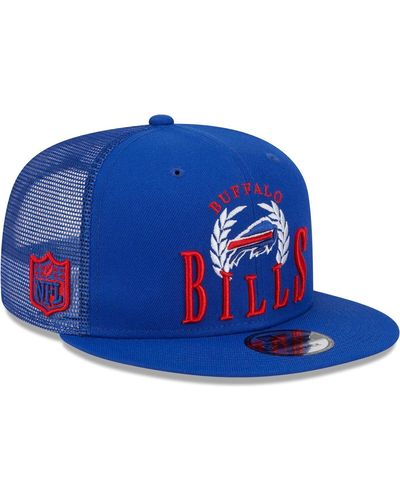 KTZ Buffalo Bills Collegiate Trucker 9fifty Snapback Hat - Blue