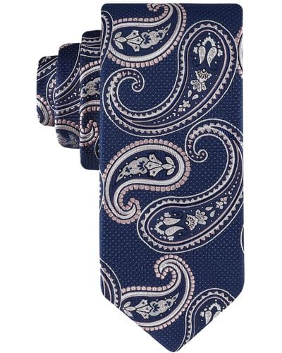 Tommy Hilfiger Paisley Tie - Blue