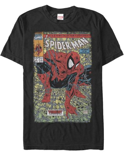 Fifth Sun Spider Torment Short Sleeve Crew T-shirt - Black