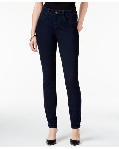 Style & Co. Curvy-fit Skinny Jeans - Blue