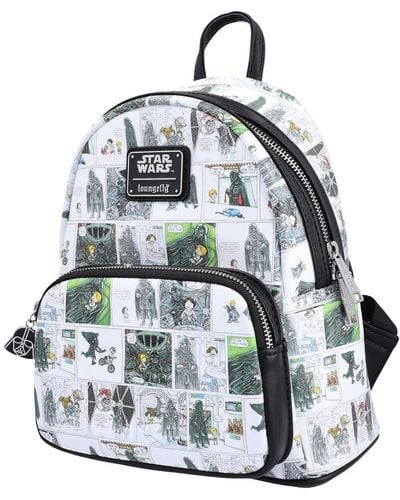 Loungefly And Star Wars Darth Vader's I Am Your Father's Day Mini Backpack - White