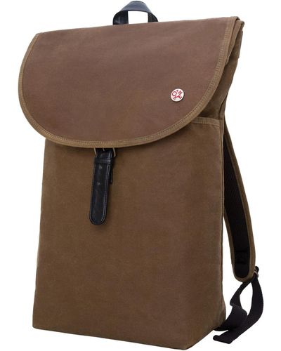 Token Waxed Bergen Large Backpack - Brown