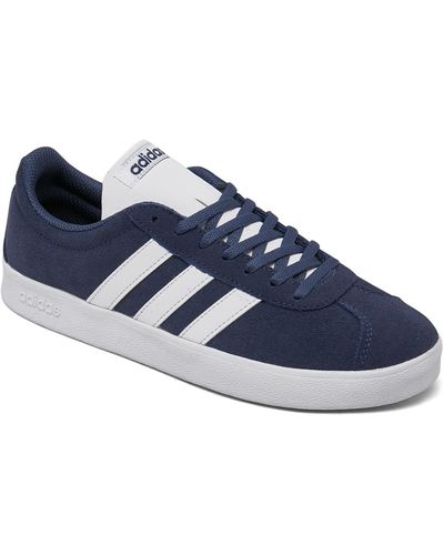 adidas Vl Court 2.0 Casual Sneakers From Finish Line - Blue