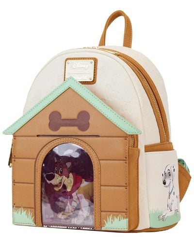 Loungefly And Disney I Heart Dogs Mini Backpack - White