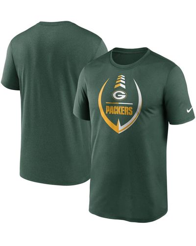 Nike Bay Packers Icon Legend Performance T-shirt - Green