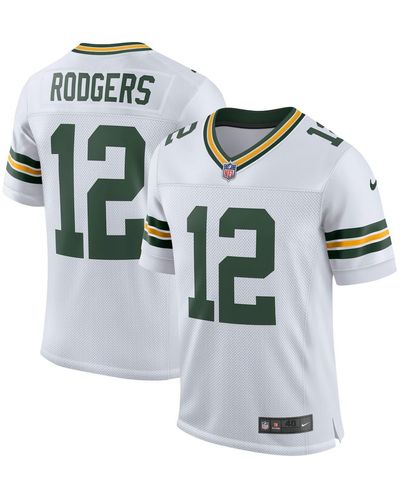 Nike Aaron Rodgers Green Bay Packers Classic Elite Player Jersey - White