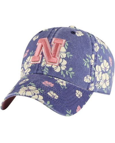 '47 Nebraska Huskers Primrose Clean Up Adjustable Hat - Blue