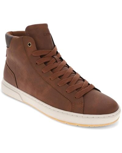 Levi's Caleb Lace Up Shoe - Brown