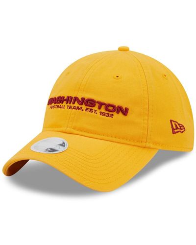 KTZ Washington Football Team Core Classic 2.0 9twenty Adjustable Hat - Yellow