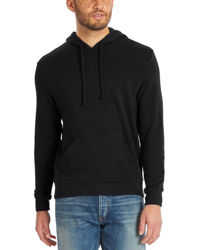 Alternative Apparel Washed Terry The Champ Hoodie - Black