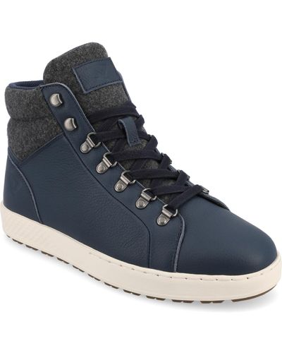 Territory Ruckus Tru Comfort Foam High Top Sneakers - Blue