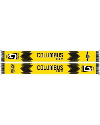 Ruffneck Scarves And Columbus Crew 2024 Jersey Hook Scarf - Yellow