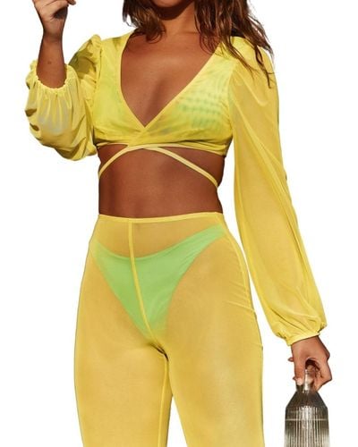 Dippin' Daisy's Yacht Club Active Top - Yellow