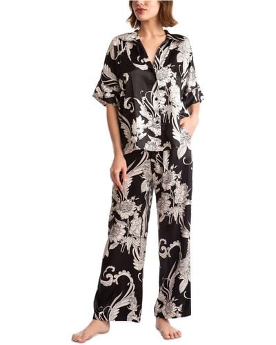 Black Linea Donatella Nightwear and sleepwear for Women | Lyst