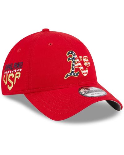 KTZ Red Chicago White Sox 2023 Fourth Of July 9twenty Adjustable Hat