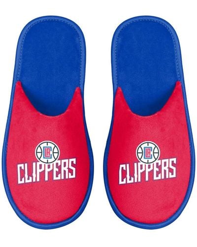 FOCO La Clippers Scuff Slide Slippers - Red
