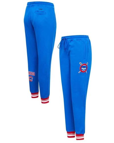 Pro Standard Chicago Cubs Mash Up Sweatpants - Blue