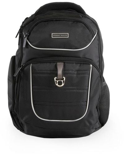 Perry Ellis P13 Laptop Backpack - Black