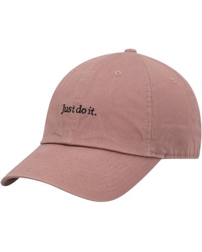 Nike And Just Do It Lifestyle Club Adjustable Hat - Pink