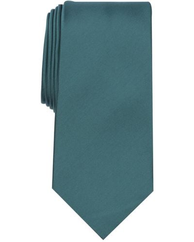 Perry Ellis Satin Solid Tie - Green