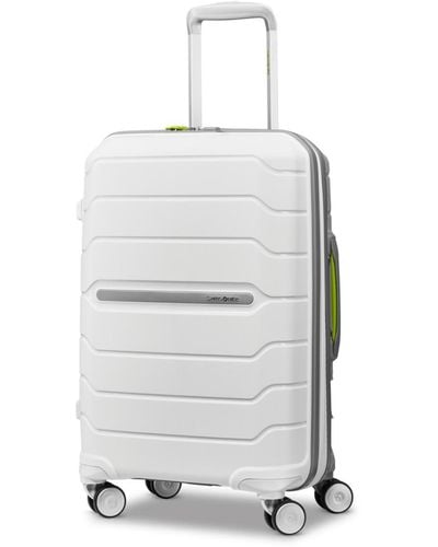 Samsonite Freeform 21" Carry-on Expandable Hardside Spinner Suitcase - White