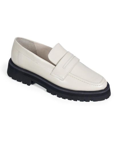 Paula Torres Shoes Glam Penny Loafers - White