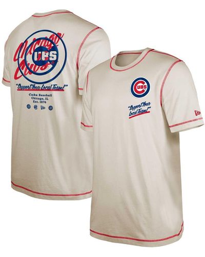 KTZ Chicago Cubs Team Split T-shirt - White