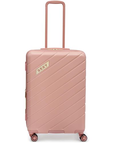 DKNY Bias 24" Upright Trolley luggage - Pink