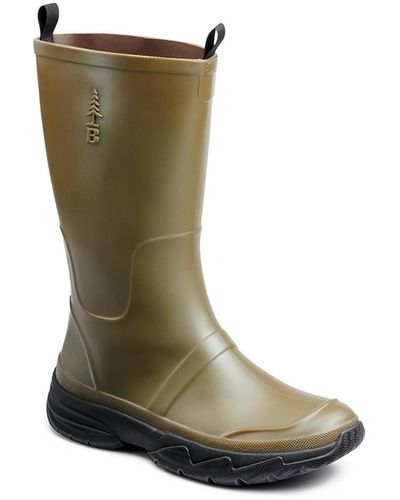BASS OUTDOOR Field Water Resistant Rain Boots - Green