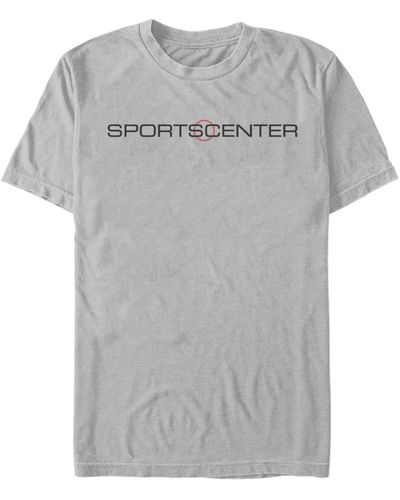 Fifth Sun Sports Center Short Sleeve Crew T-shirt - Metallic