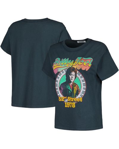 Daydreamer Billy Joel 52nd Street Graphic T-shirt - Blue