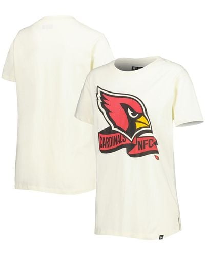 KTZ Arizona Cardinals Chrome Sideline T-shirt - White